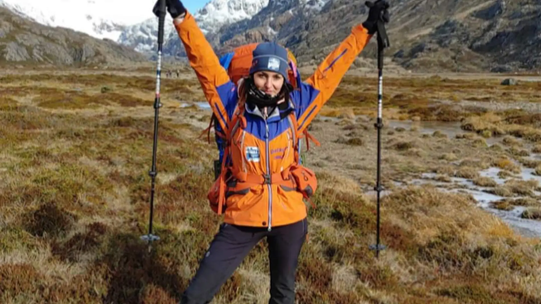 Laura Villa exploró la Patagonia durante su tratamiento de cáncer de mama