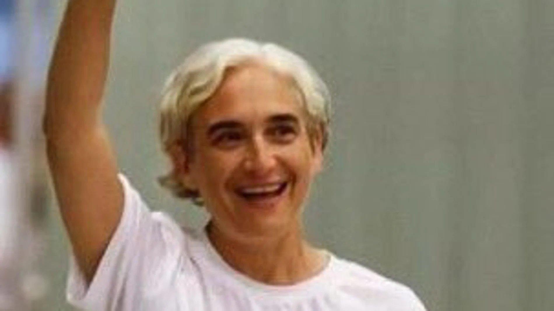 Ada Colau, recién llegada de la Flotilla