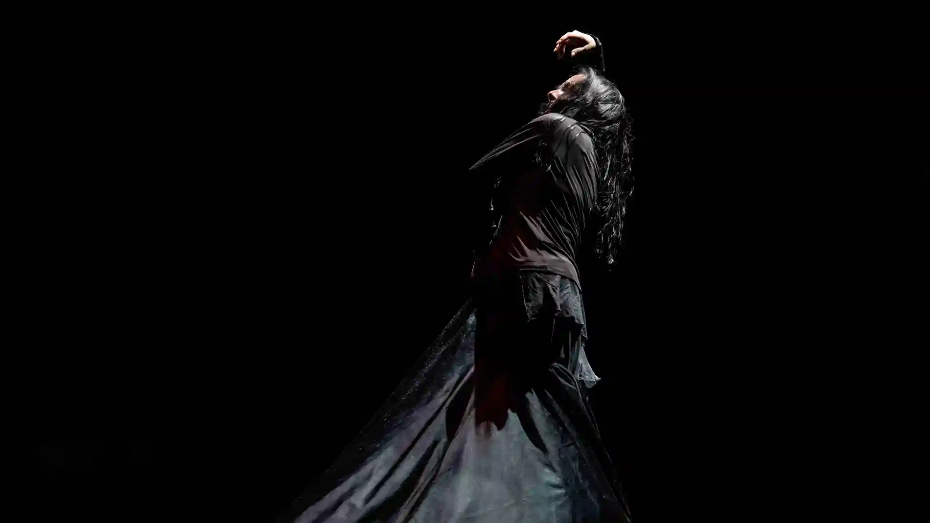Eva Yerbabuena durante los ensayos del Ballet Nacional de España