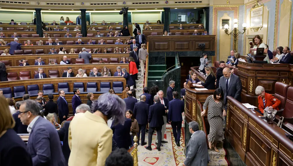 Pleno en el Congreso de los diputados