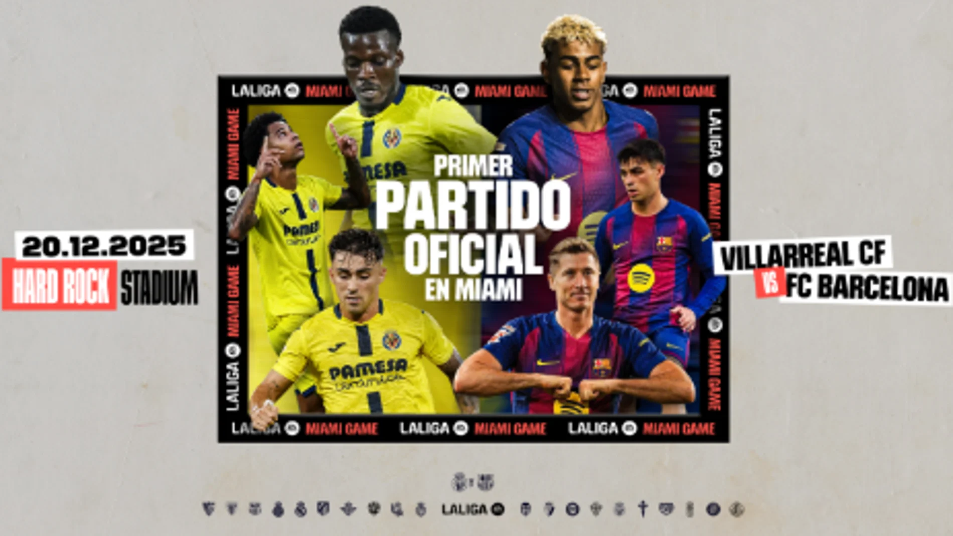 Los partidos de esta jornada podrían pararse en protesta por el Villarreal - Barça en Miami