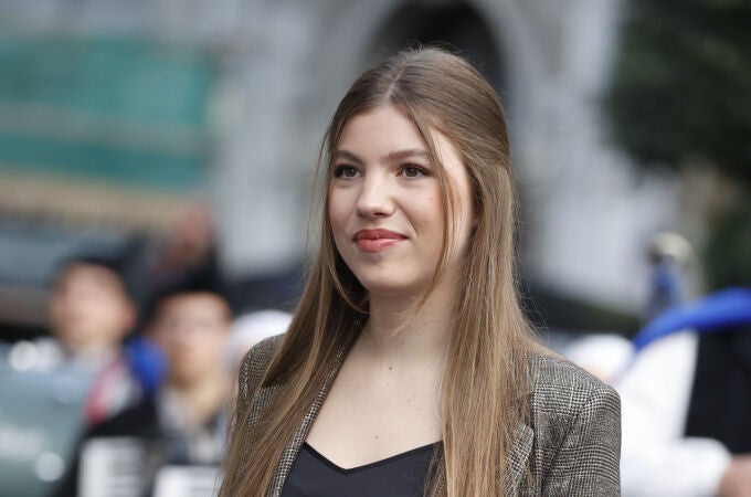 La Infanta Sofía en los Princesa de Asturias 2024.