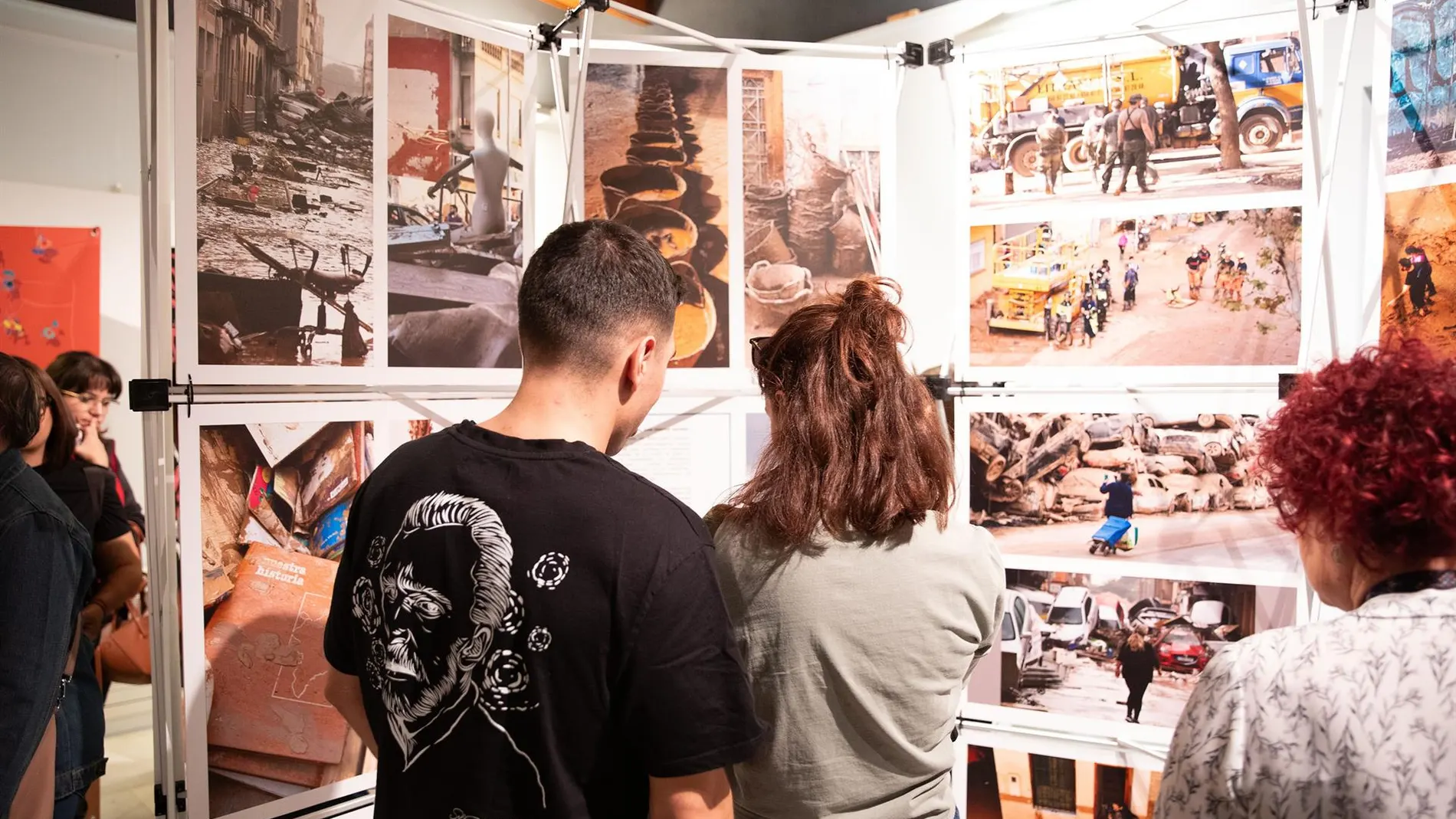 COMUNIDAD VALENCIANA.-Cultura.- Benetússer (Valencia) inaugura la exposición 'Una riuà a la memòria' por el primer aniversario de la dana