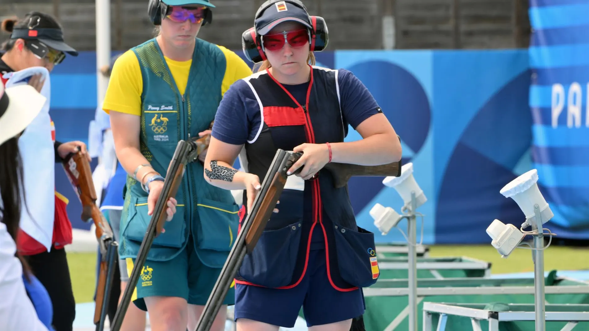 Tiro.- Mar Molné se proclama campeona del mundo de foso olímpico y Andrés García logra la plata