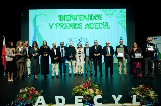 Entrega de los V Premios Adecyl que han tenido lugar en Arroyo de la Encomienda