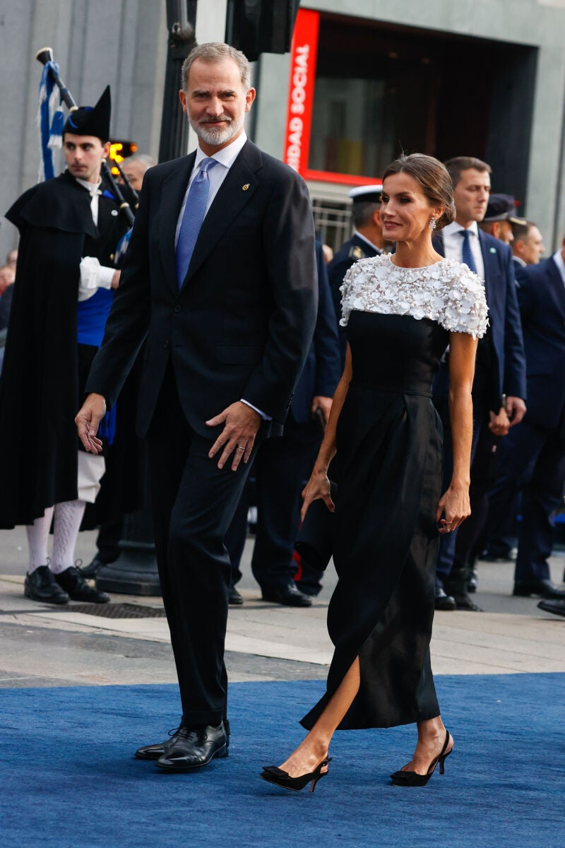 La Reina Letizia en los Premios Princesa de Asturias 2022.