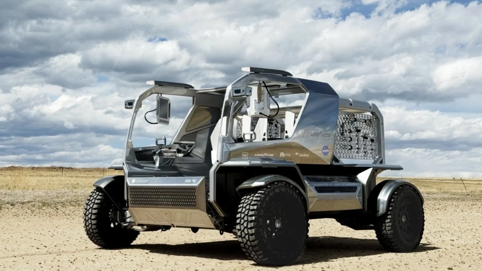 Parece del futuro, y lo es: pronto surcará las dunas lunares