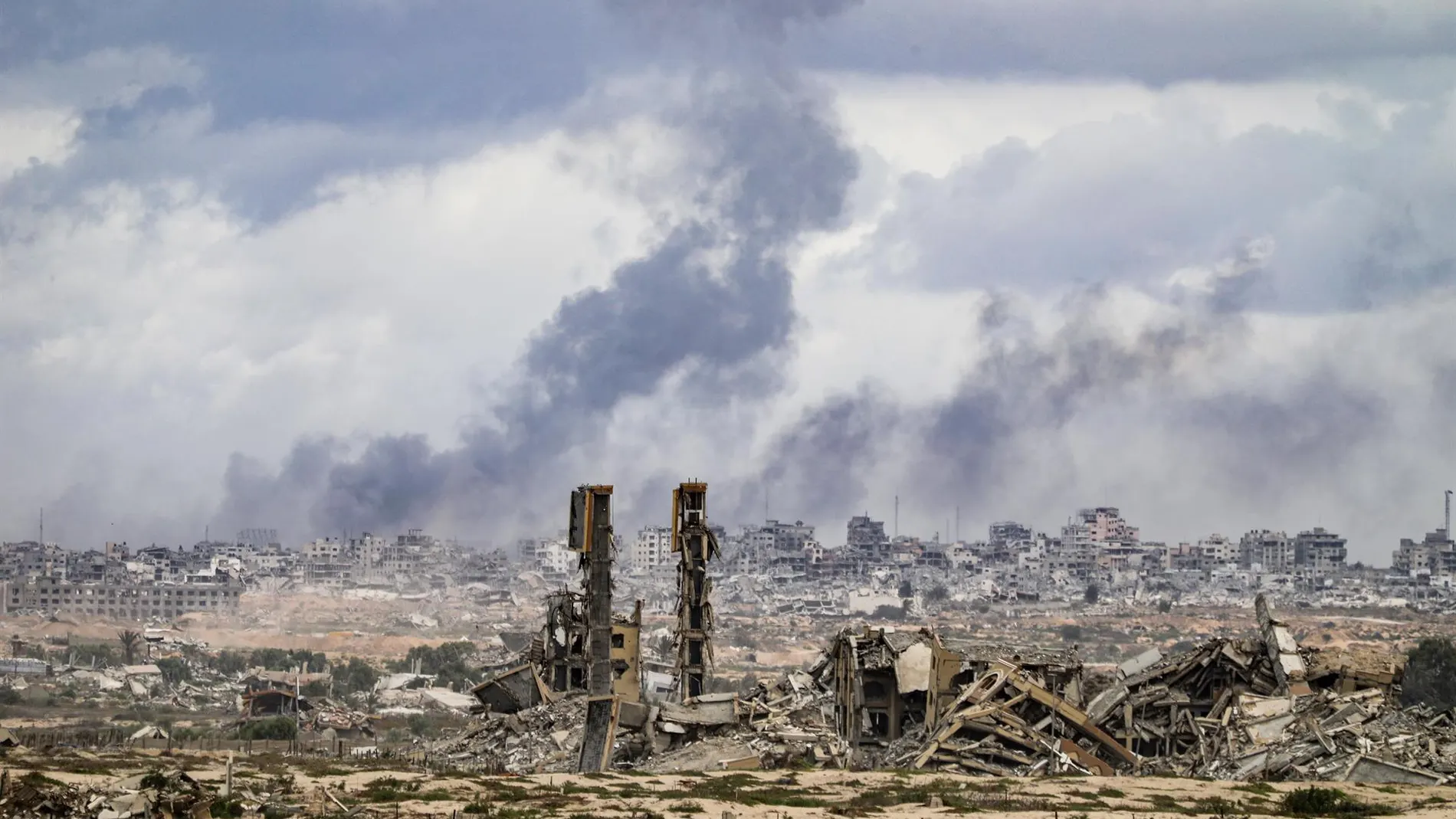 O.Próximo.- Al menos diez muertos en un bombardeo israelí en el centro de la Franja de Gaza
