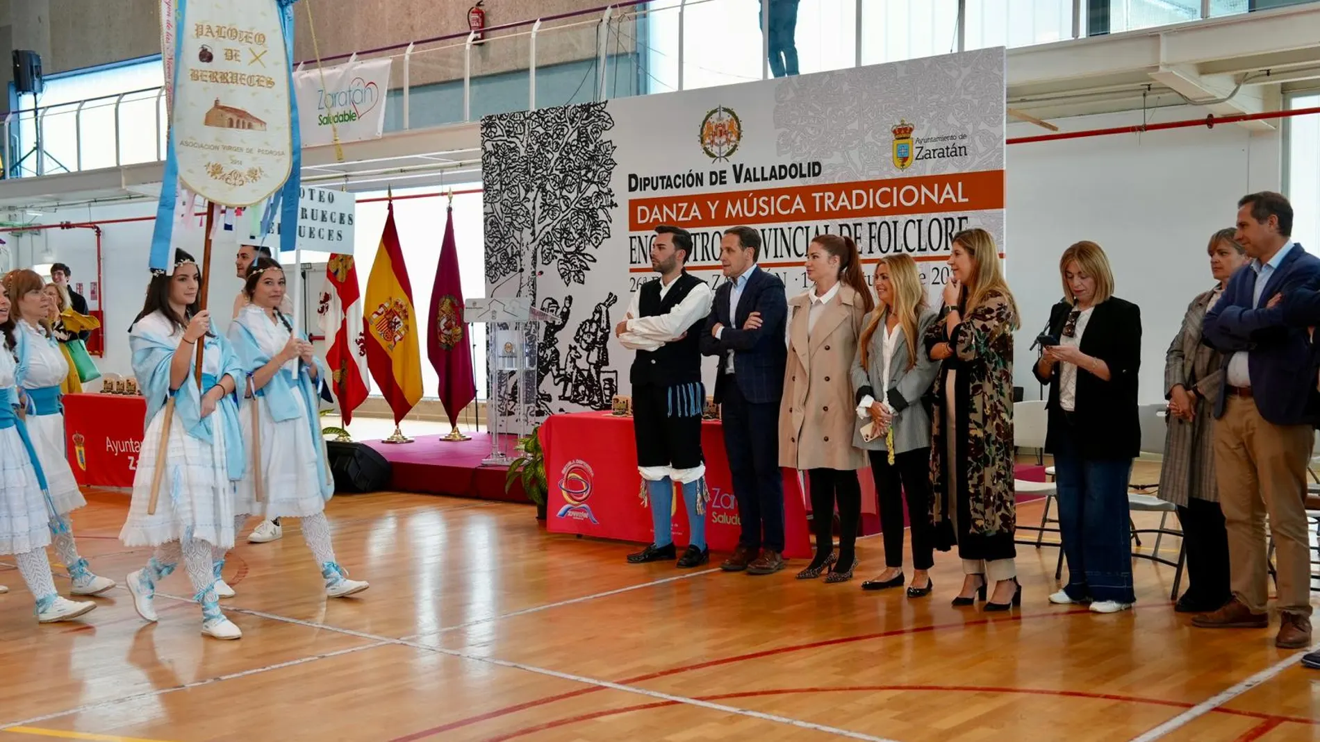 Zaratán acoge el Encuentro Provincial de Folclore de Valladolid