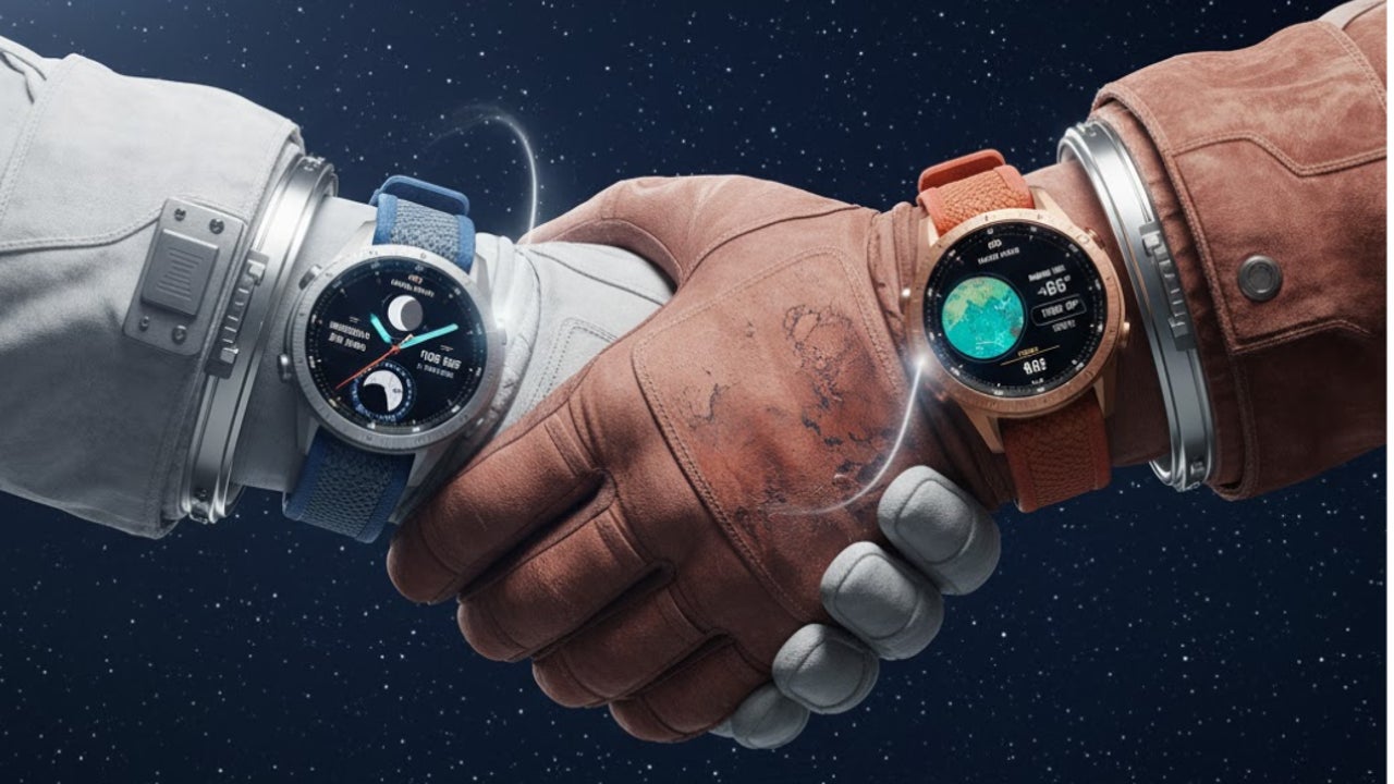 Así se verían las ediciones especiales para viajar a la Luna y a Marte del Huawei Ultimate II, según la IA