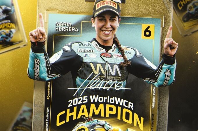  María Herrera es la reina del motociclismo en 2025