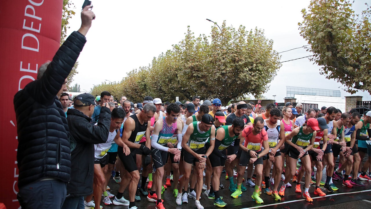 Cerca de 4.000 corredores participan en una nueva edición de la carrera 10 KM León Cuna del Parlamentarismo