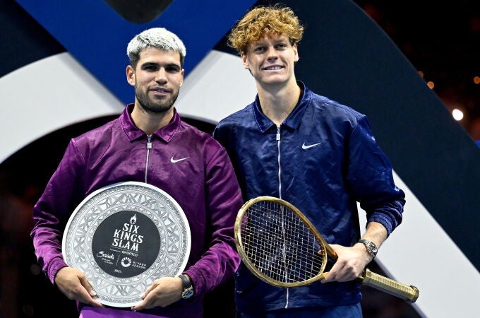 Sinner vence en el Six Kings Slam