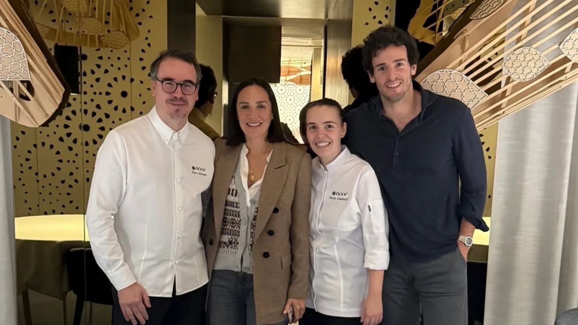 Tamara Falcó e Íñigo Onieva en Córdoba.