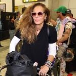 Rocío Carrasco regresa pletórica a España tras su aventura televisiva y rompe su silencio