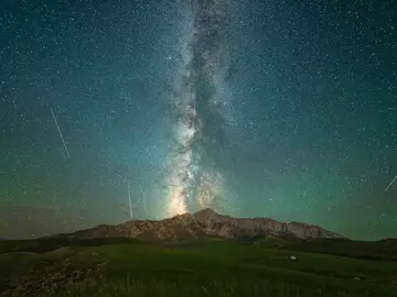 Lluvia de estrellas doble 21 octubre Lluvia de estrellas doble 21 octubre