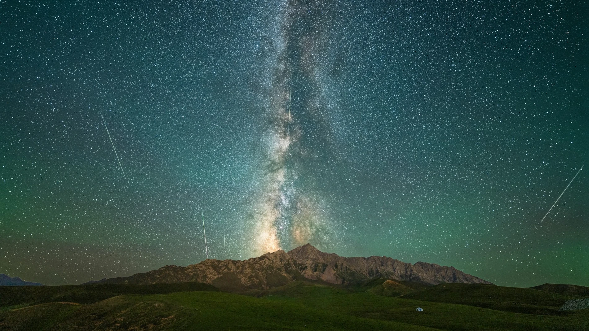 Lluvia de estrellas doble 21 octubre