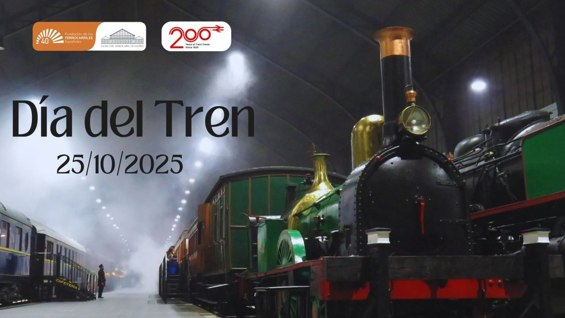 MADRID.-El Museo del Ferrocarril se une este sábado el 'Día del Tren' con maquetas, un escape room o un concierto