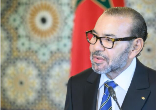 El rey Mohaamed VI