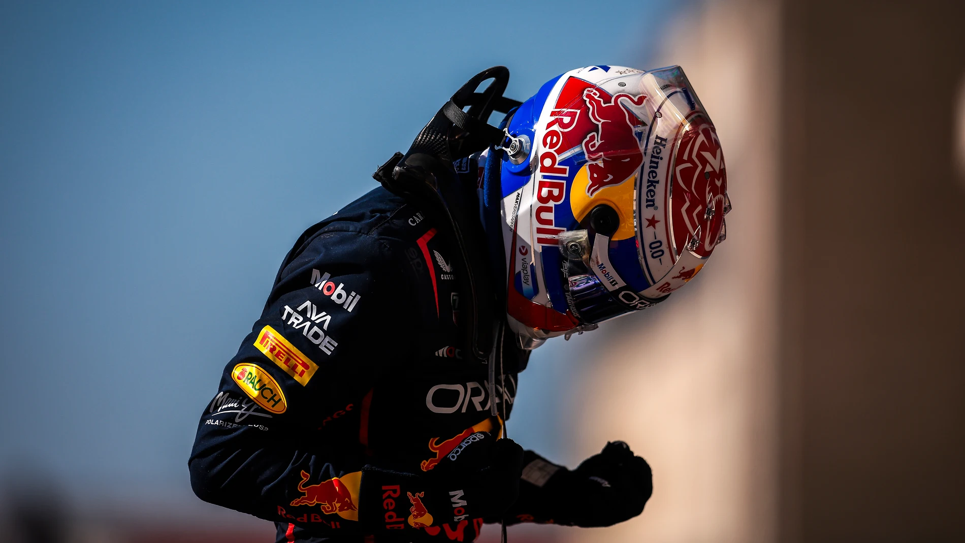 VERSTAPPEN Max (ned), Red Bull Racing RB21, portrait during the 2025 Formula 1 United States Grand Prix, 19th round of the 2025 FIA Formula One World Championship from October 17 to 19, 2025 on the Circuit of the Americas, in Austin, Texas, United States of America - Photo DPPI / DPPI AFP7 19/10/2025 ONLY FOR USE IN SPAIN