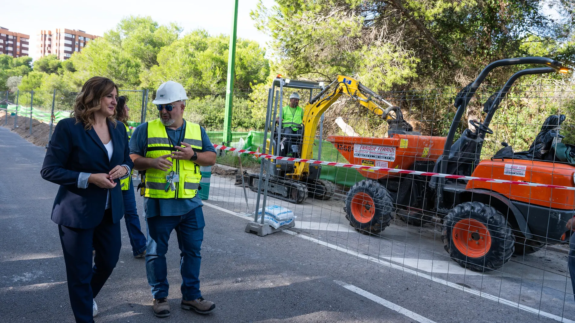 Valencia instala tres cañones contra incendios nuevos en El Saler