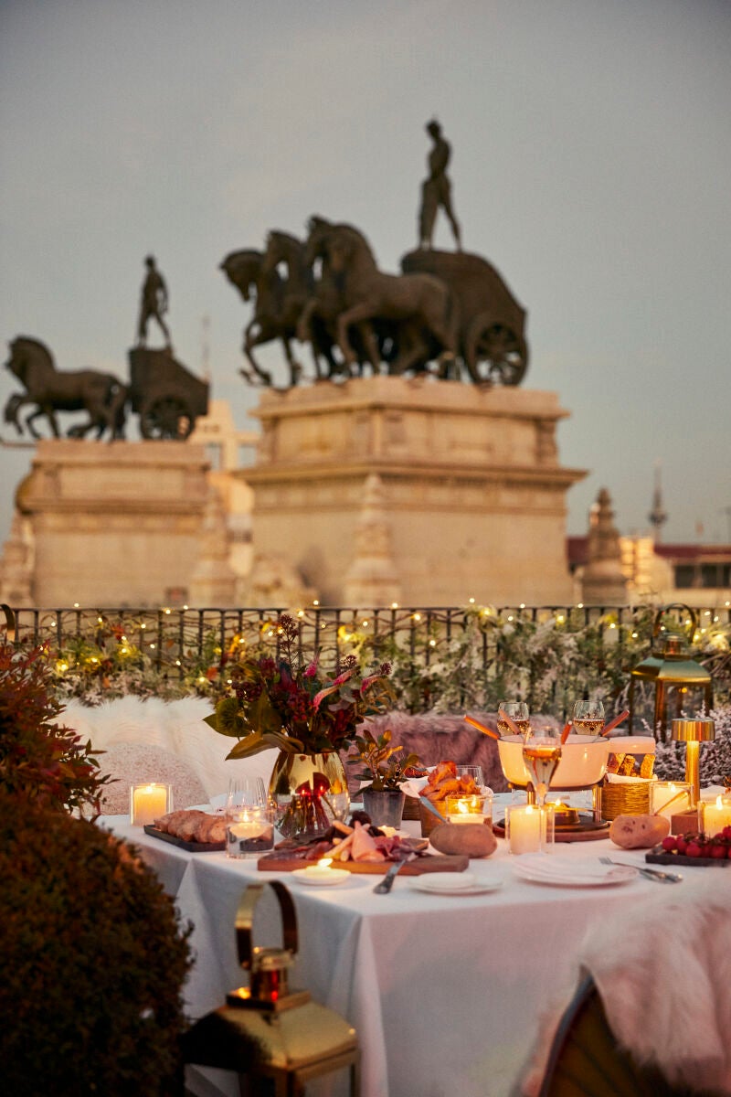 Dani's winter terrace.