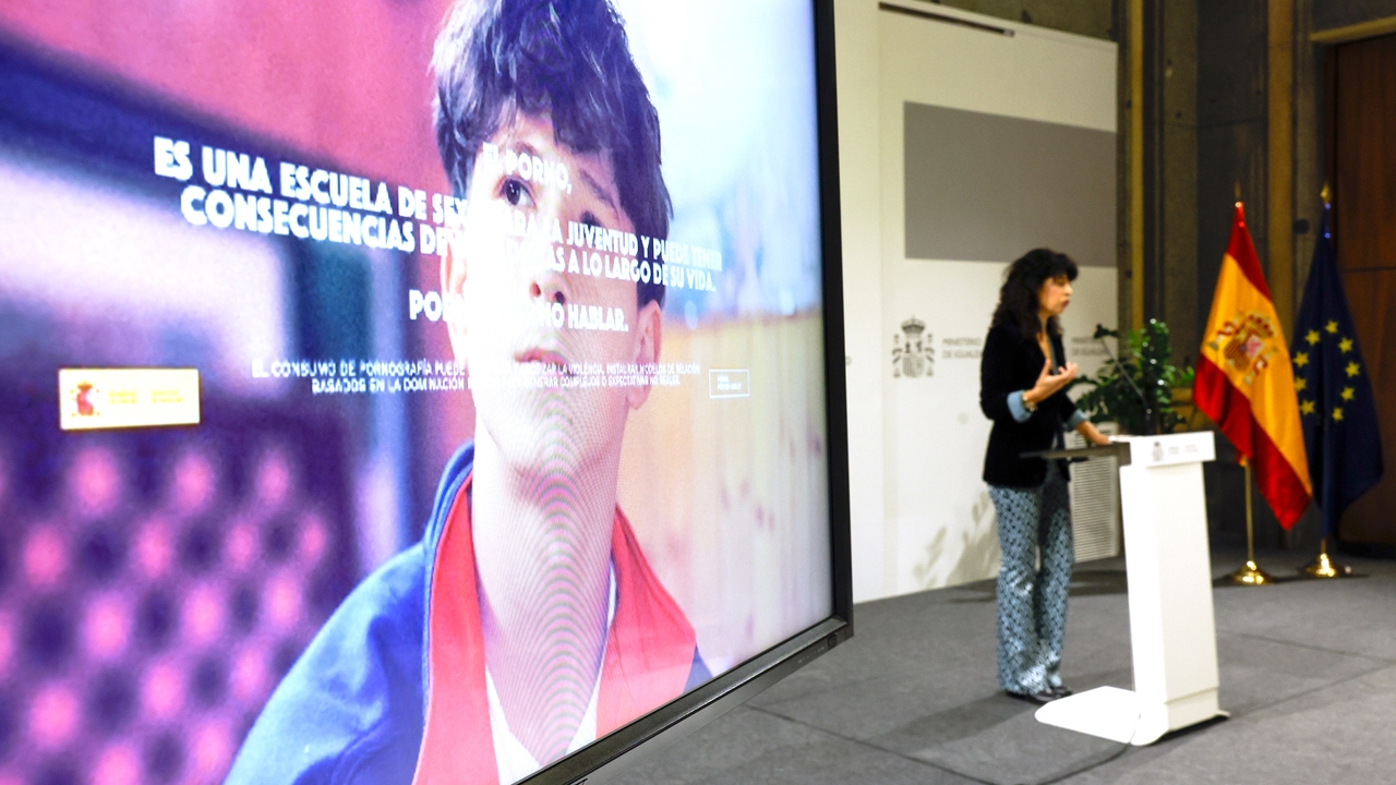 Igualdad lanza nueva campaña: 'Porno. Por no hablar'