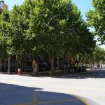 Plaza poeta Marquina, en Girona