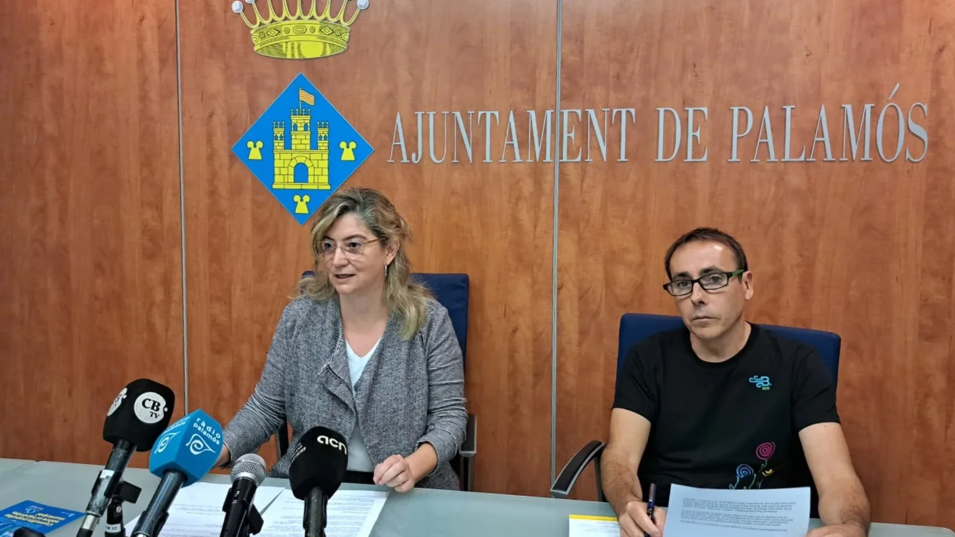 Imagen de la rueda de prensa en la que se anunció la votación