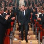 Su Majestad el Rey Don Felipe VI llegando al XXVIII Congreso Nacional de la Empresa Familiar 