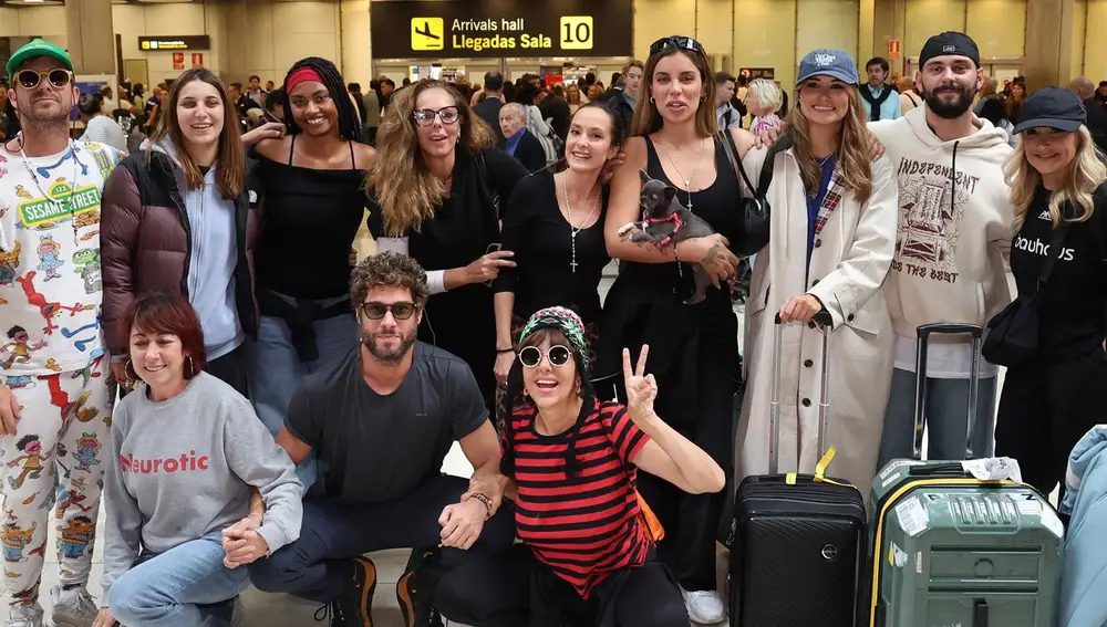 Rocío Carrasco, Alba Carrillo, Jedet y compañía vuelven pletóricos a España tras su aventura televisiva más extrema