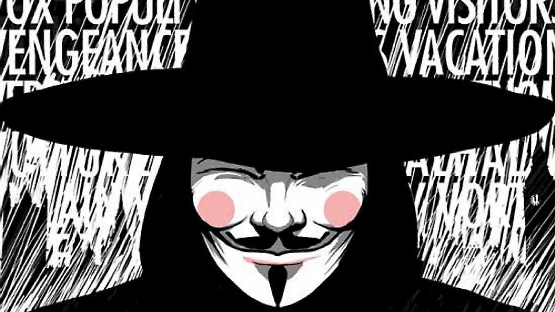 Una viñeta de «V de Vendetta» por David Lloyd