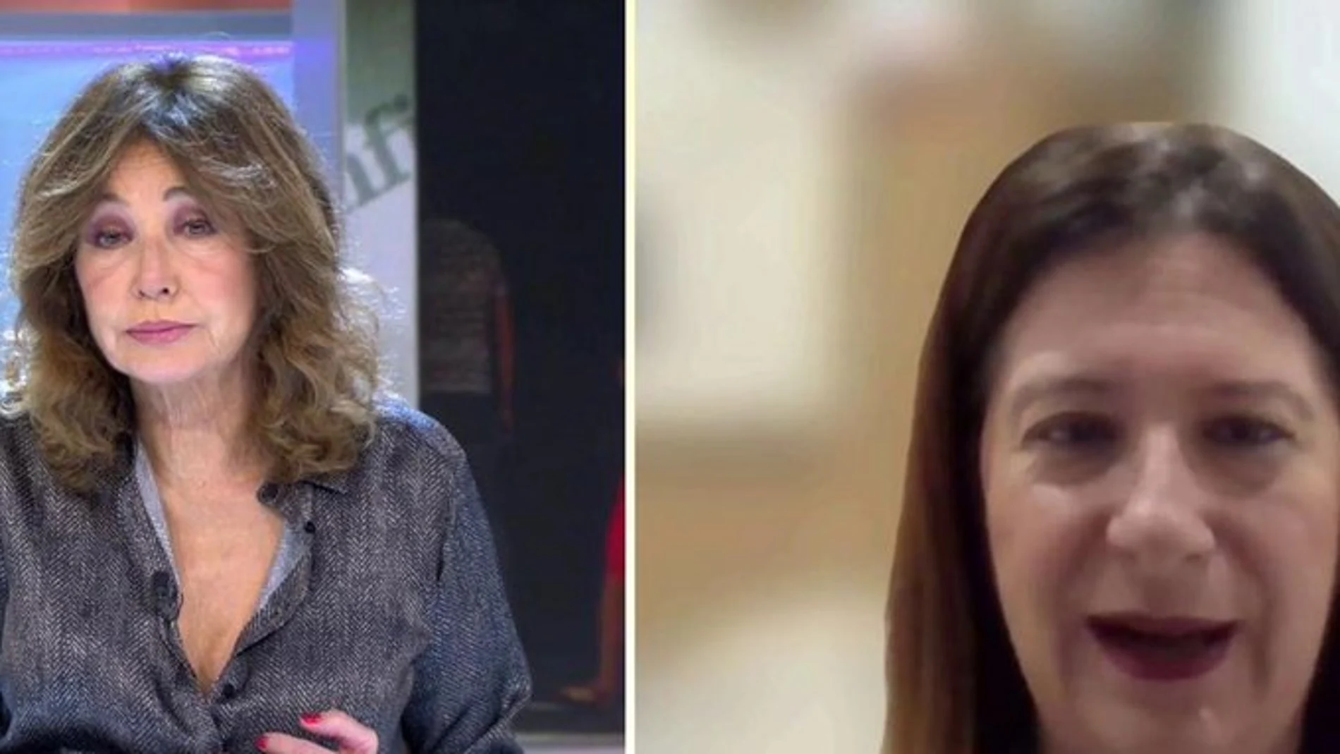El enfrentamiento entre Ana Rosa Quintana y Leire Díez durante el programa de Telecinco
