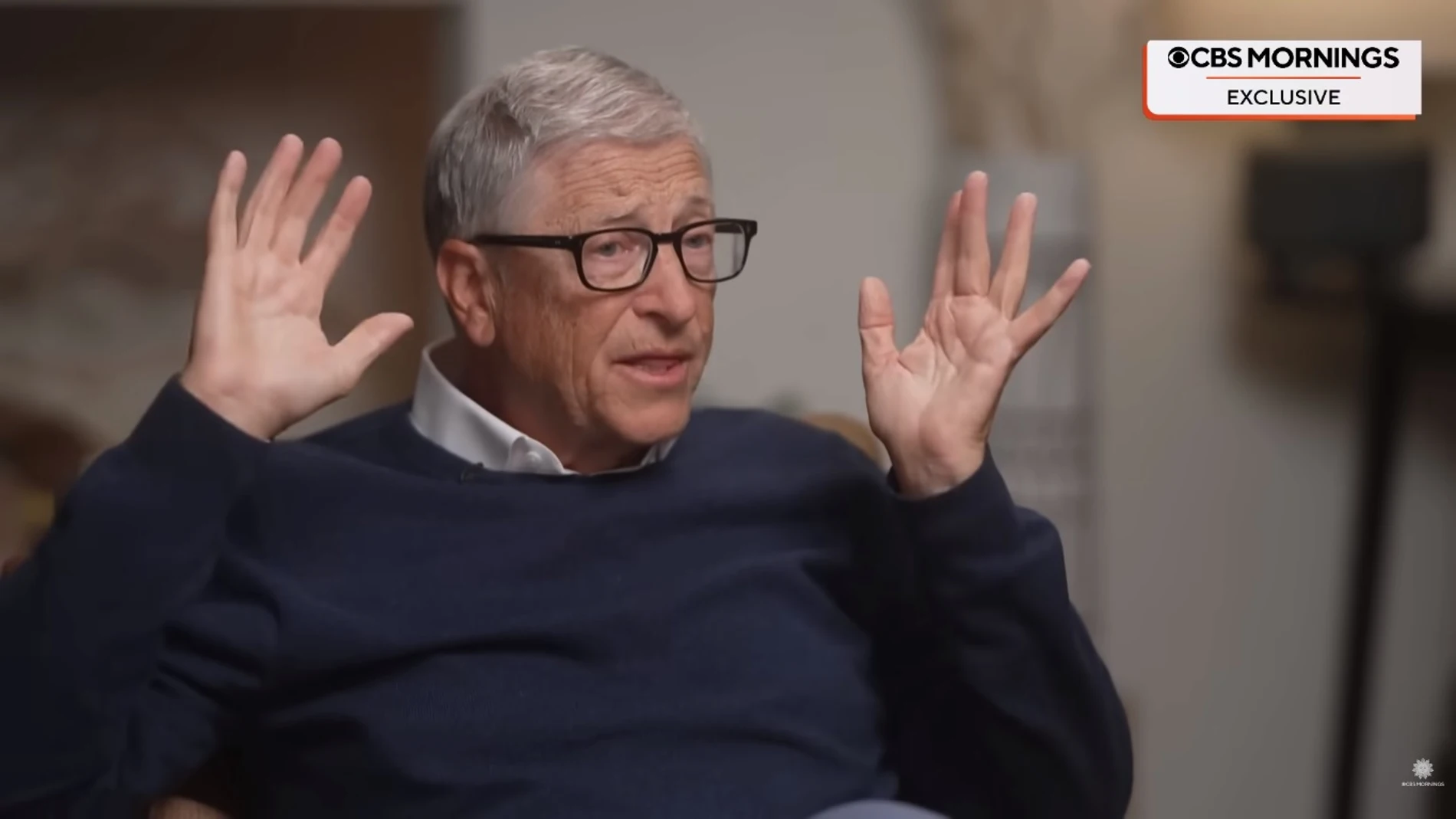Bill Gates, durante la entrevista concedida al programa CBS Mornings