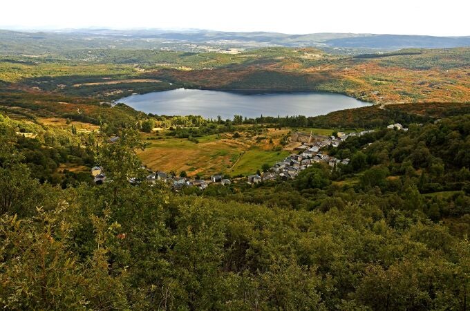 Panorámica del Lago de Sanabria Panorámica del Lago de Sanabria