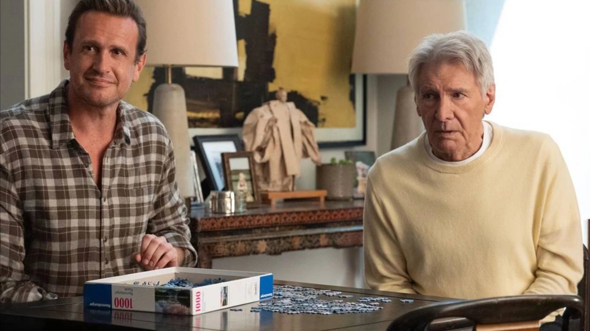 Jason Segel y Harrison Ford en terapia sin Filtro