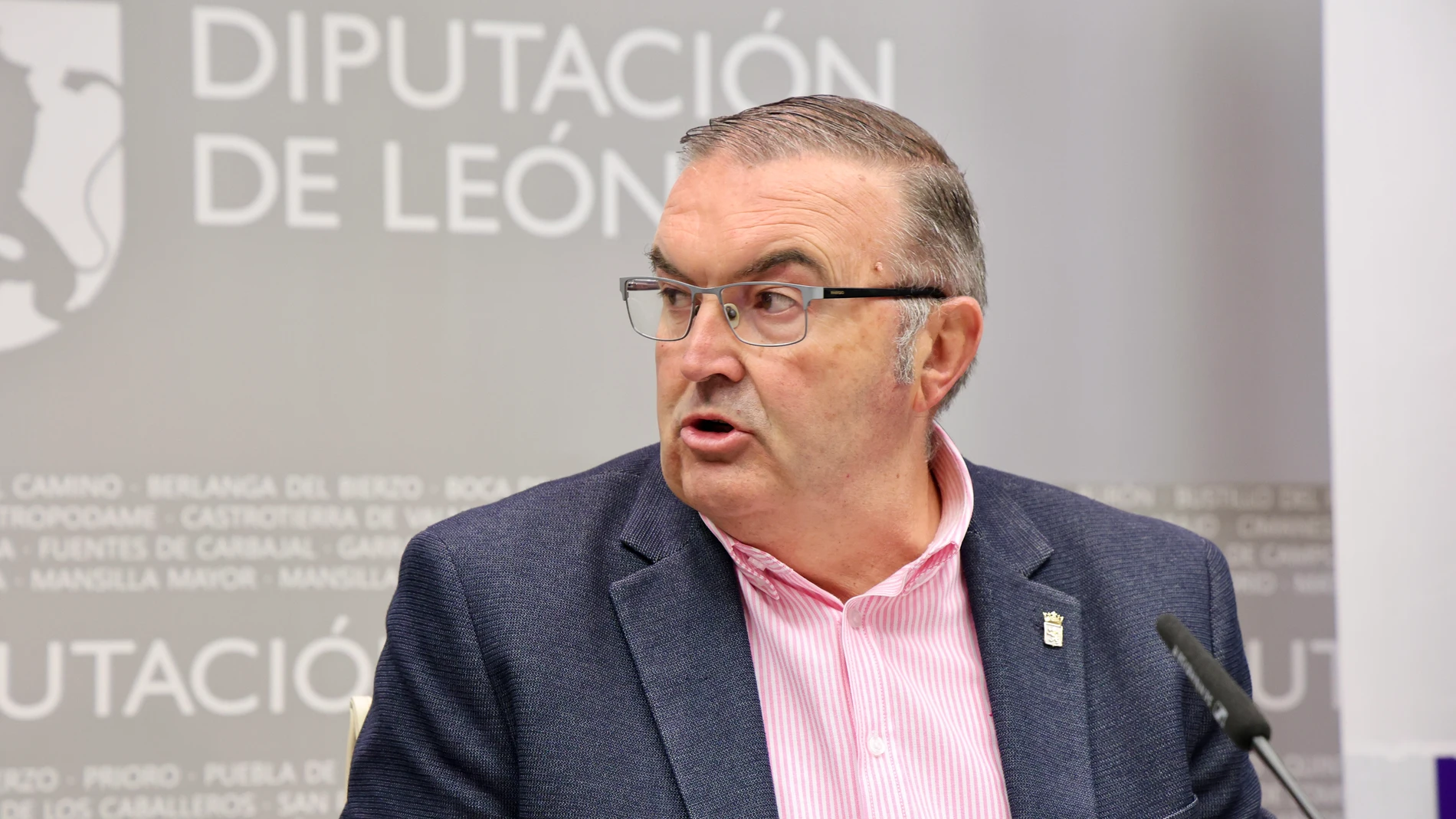 El vicepresidente de la Diputación de León, Roberto Aller