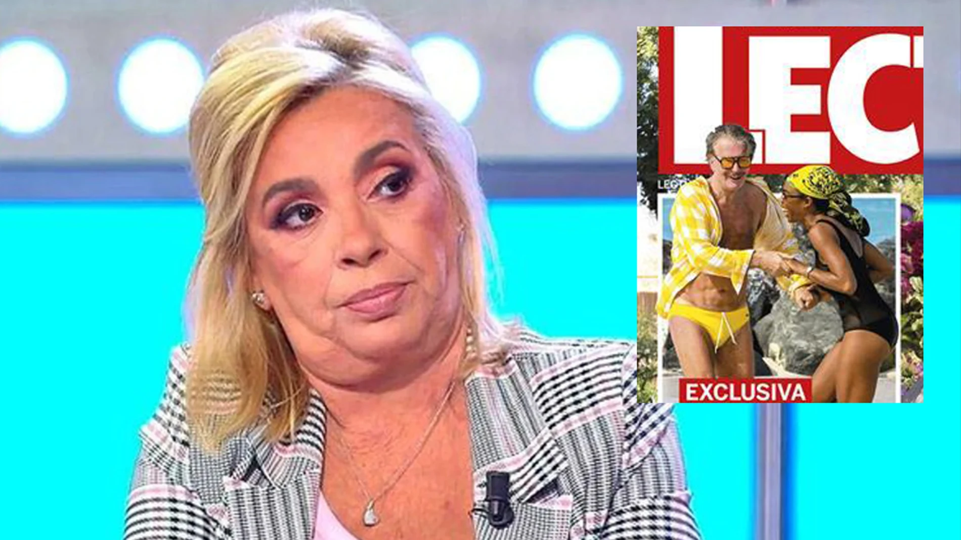 Carmen Borrego y las fotos de Bigote Arrocet