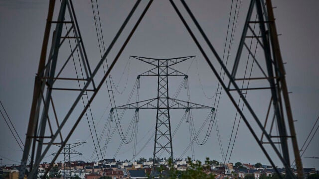 Torres de Alta Tensi&oacute;n en Arroyomolinos. 
