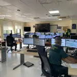 Agentes de la Guardia Civil en su puesto de trabajo