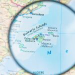 Una lupa sobre las Islas Baleares