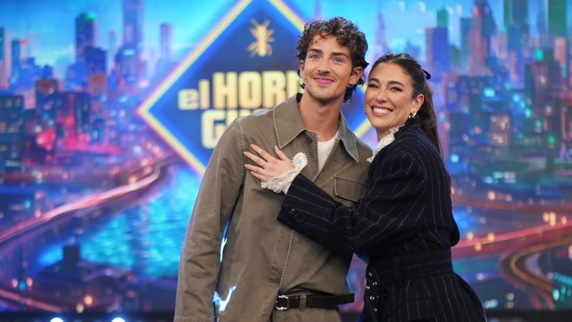 Blanca Suárez y Manu Ríos en 'El Hormiguero'