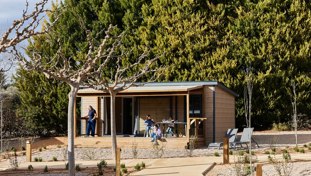 Bungalows al lado del lago