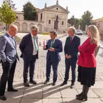 El consejero de la Presidencia, Luis González Gago, antes de inaugurar el congreso en Ávila