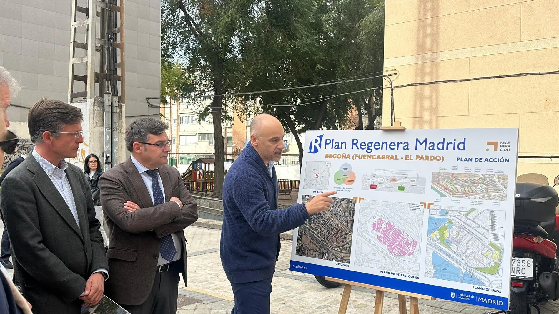 El barrio de Begoña contará con más espacios interbloque, accesibilidad y renaturalización