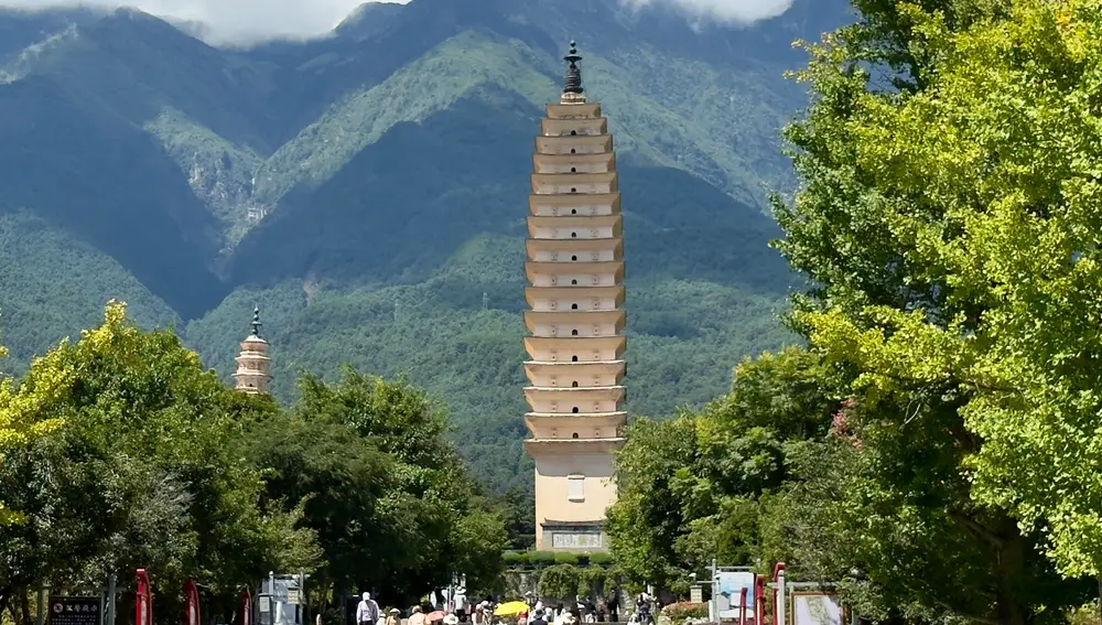 Tres Pagodas del Templo Chongsheng