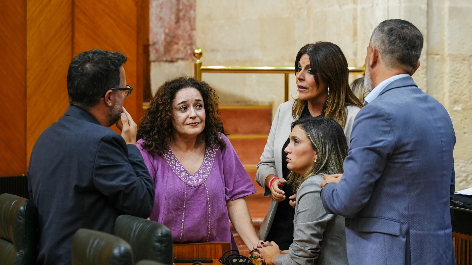 Parlamentarios de Por Andalucía, Adelante Andalucía y el PSOE