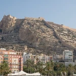 Imagen del castillo de Santa Bárbara, el monumento más visitado de Alicante