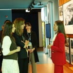 La Reina Letizia en su visita al museo de la FAO