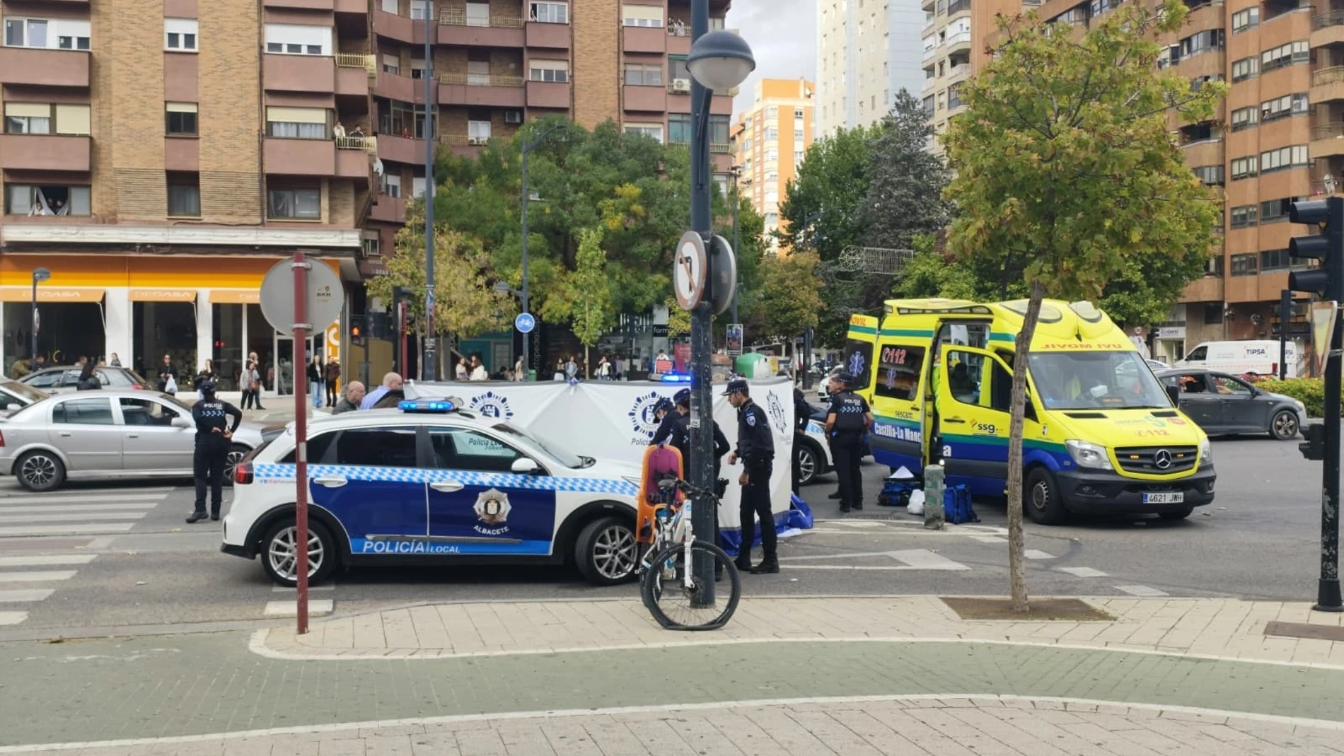 Atropello de una mujer en Albacete